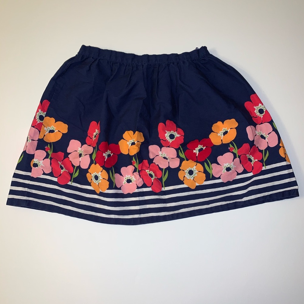 Gymboree Floral Skirt Sz 7